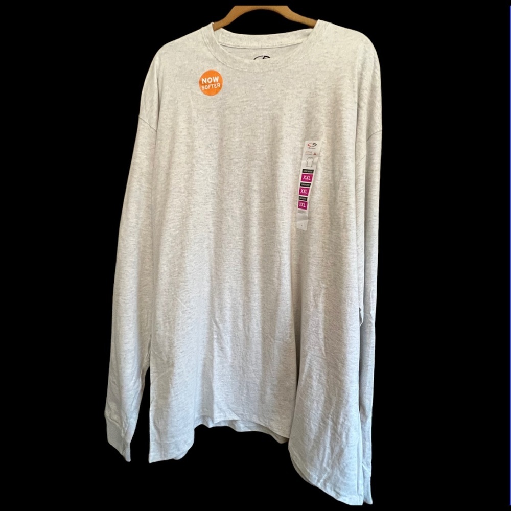 C9 Champion Active performance long sleeve T shirt color oatmeal Heather…
